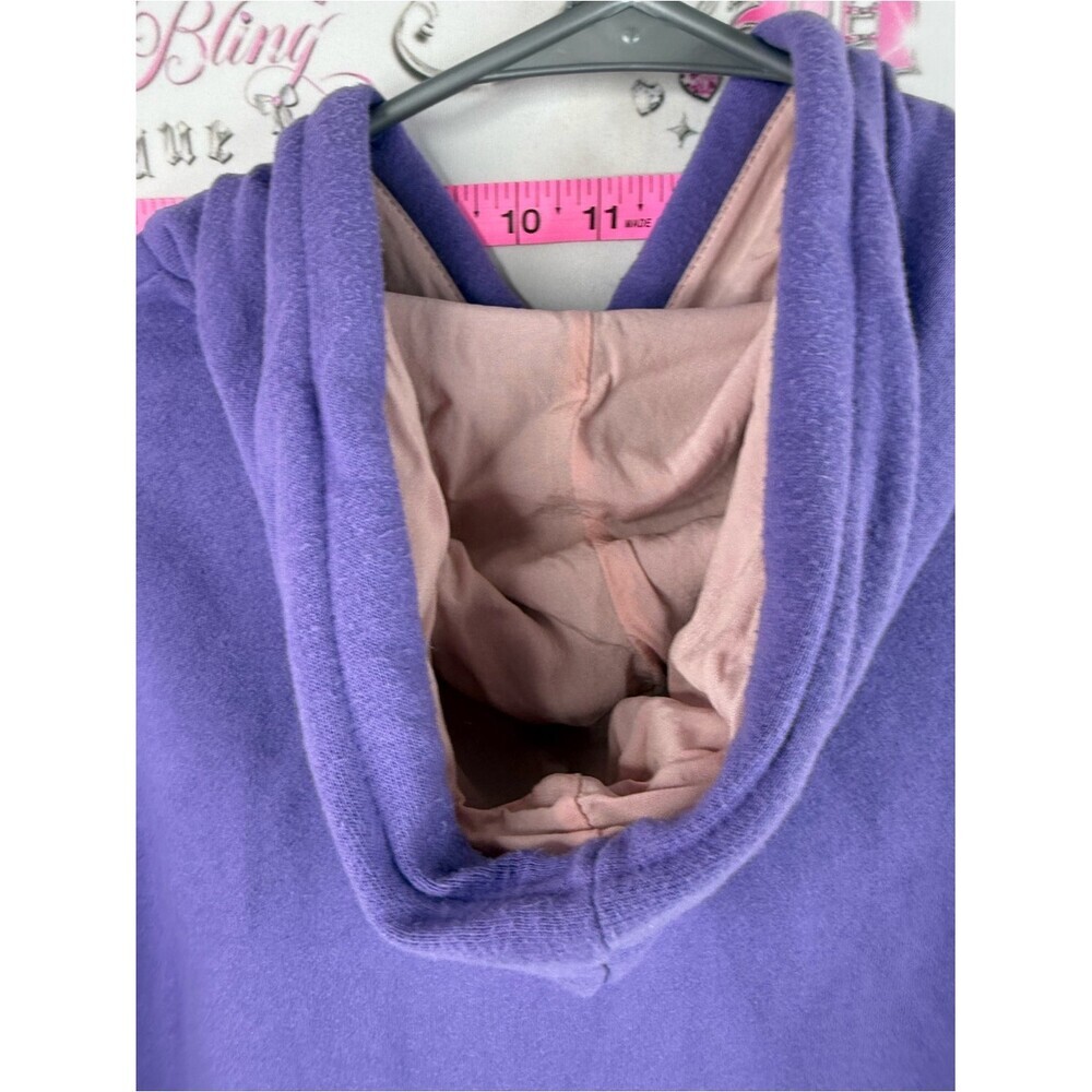 Disney cruise line sweater hoodie Purple Minnie Mouse Lace-Up Hoodie letβs sail - Picture 8 of 11